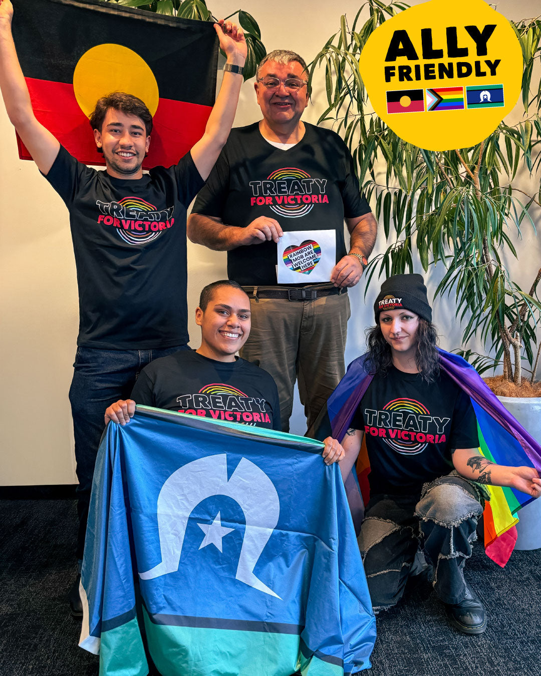 Rainbow Treaty T-shirt