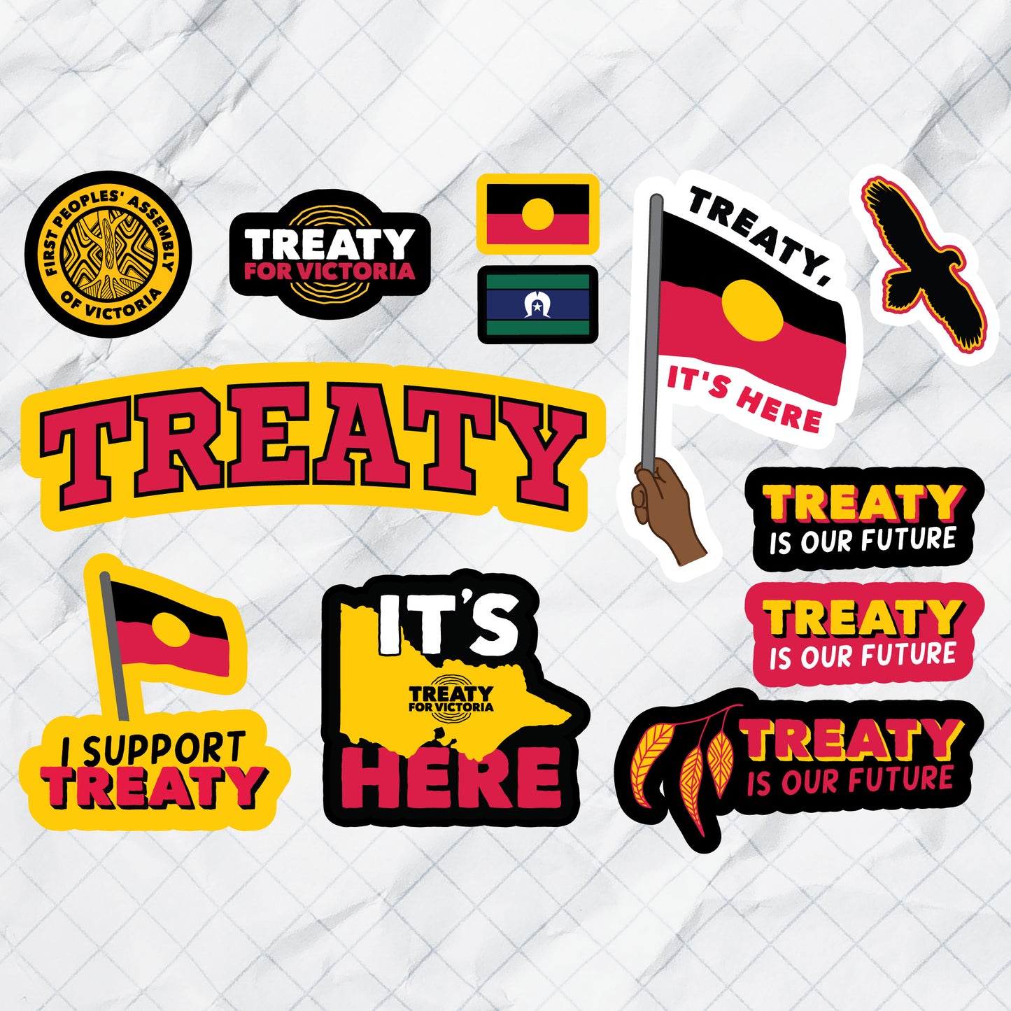 Treaty Sticker Sheet