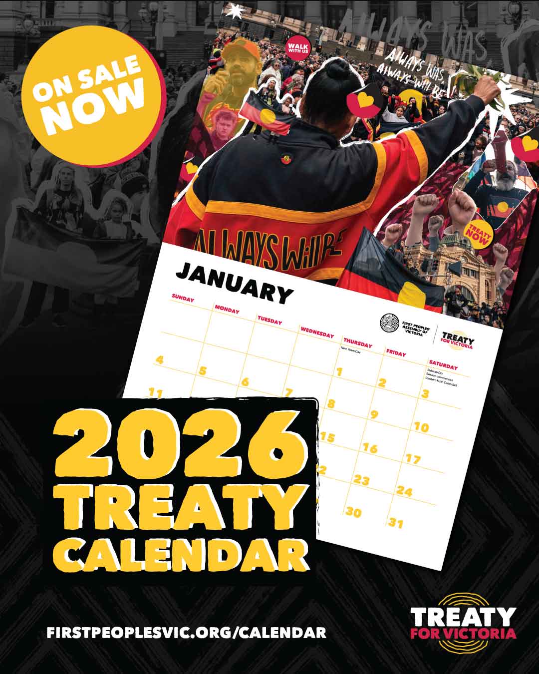 NEW! 2026 Treaty Wall Calendar